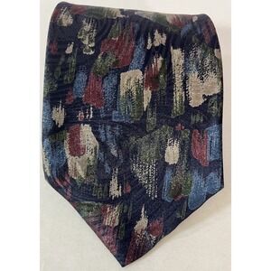 Surrey‎ Men's Neck Tie Blue Multi Color Polyester